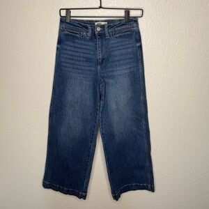 Oat New York Wide Leg Crop Jeans Size 2/26 NWOT